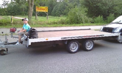 Tandemachse Hochlader gebremst, M-AA 1290