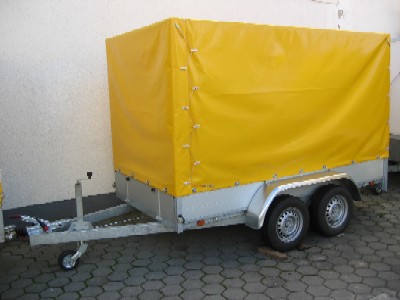 Tandemachse Tieflader gebremst, M-AA 2180