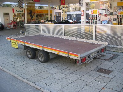 Tandemachse Hochlader gebremst, M-AA 2548