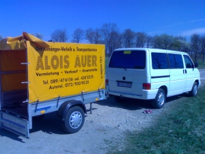 Alois Auer, Transporte und Anh�ngerverleih in M�nchen